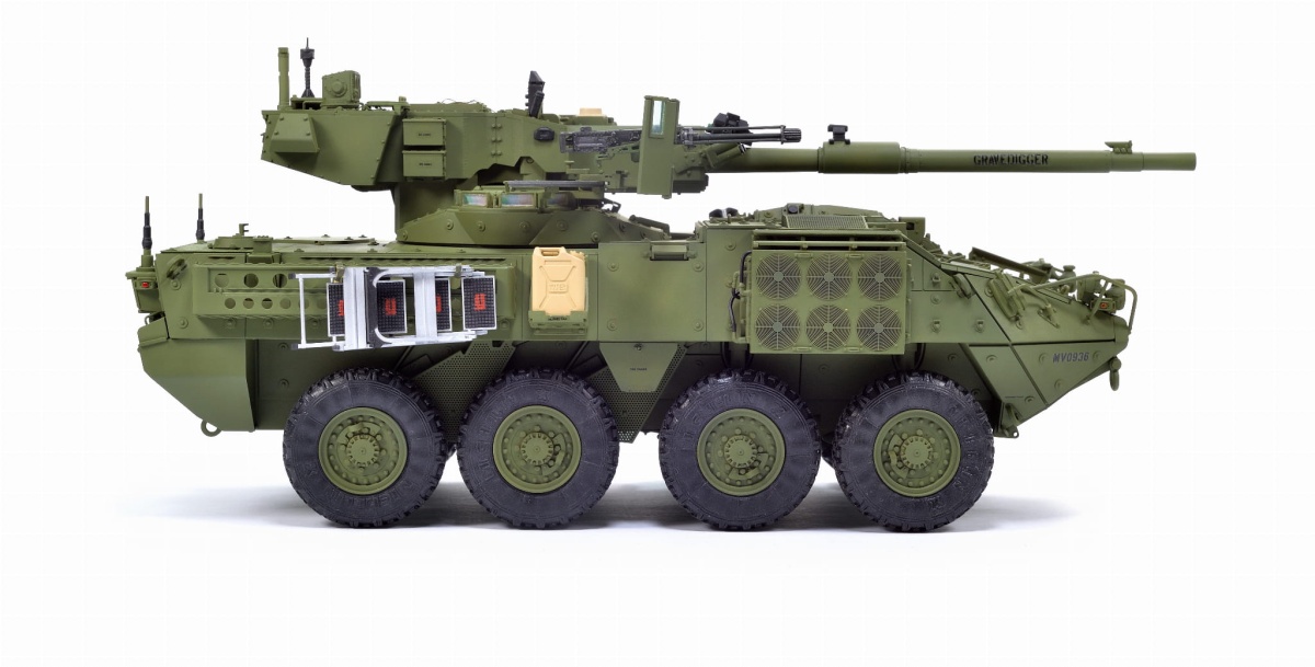 Zdjęcie dodatkowe produktu Stryker M1128 MGS (2010 Upgraded Version) 1:35 AFV Club 35370