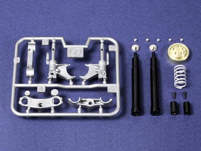 Zdjęcie dodatkowe produktu Honda RC211V '06 Front Fork 1:12 Tamiya 12618
