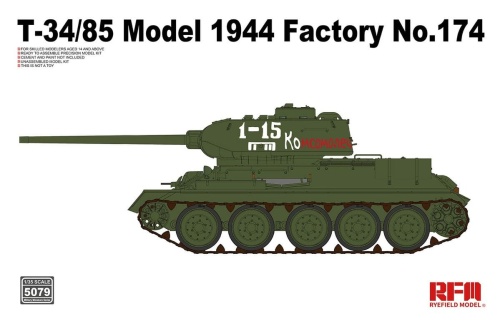 T-34/85 Model 1944 Factory No.174 1:35 Rye Field Model 5079