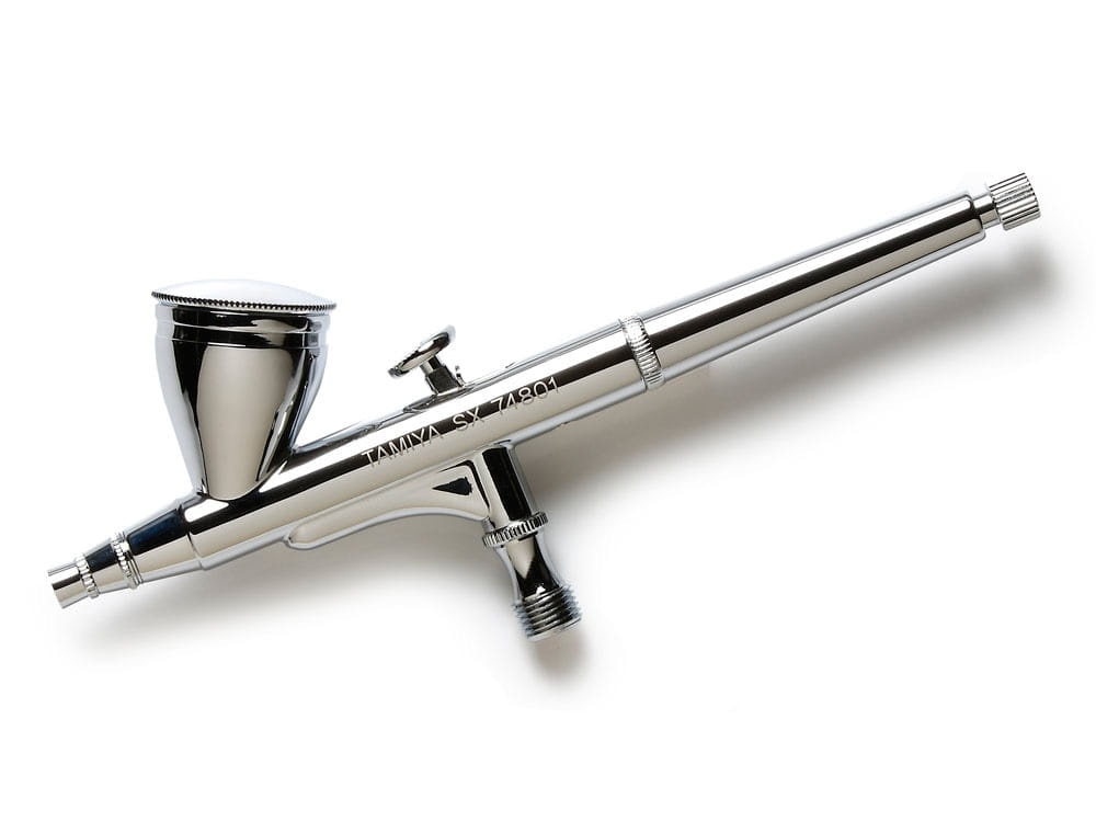 Zdjęcie główne produktu Aerograf Sparmax Airbrush SX0.3D Tamiya 74801