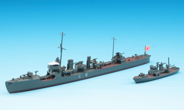 Zdjęcie dodatkowe produktu Momi Japanese Navy Destroyer 1:700 Hasegawa WL436