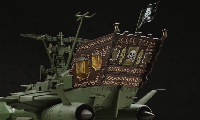 Zdjęcie dodatkowe produktu Pancernik kosmicznych piratów Arcadia (Galaxy Express 999) 1:1500 Hasegawa CW05