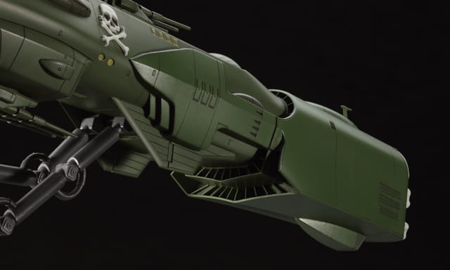 Zdjęcie dodatkowe produktu Pancernik kosmicznych piratów Arcadia (Galaxy Express 999) 1:1500 Hasegawa CW05