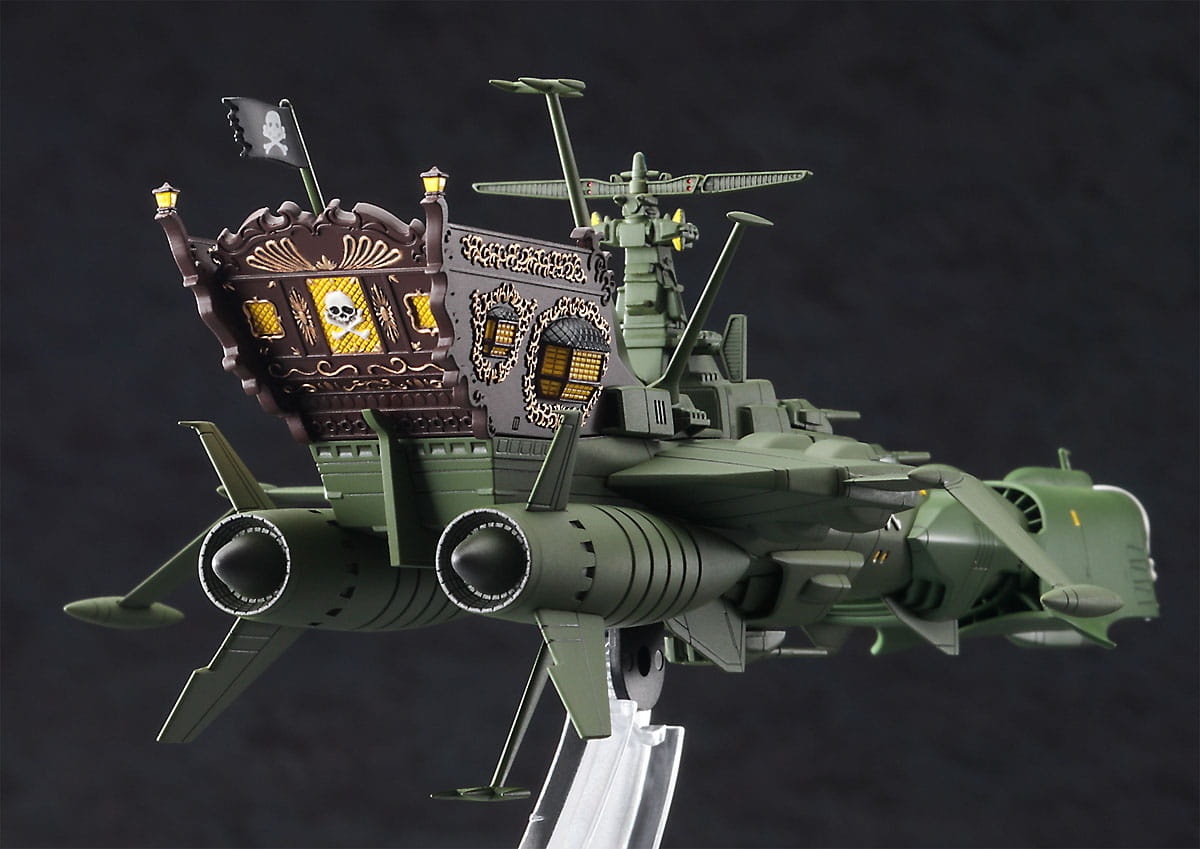 Zdjęcie dodatkowe produktu Pancernik kosmicznych piratów Arcadia (Galaxy Express 999) 1:2500 Hasegawa CW20