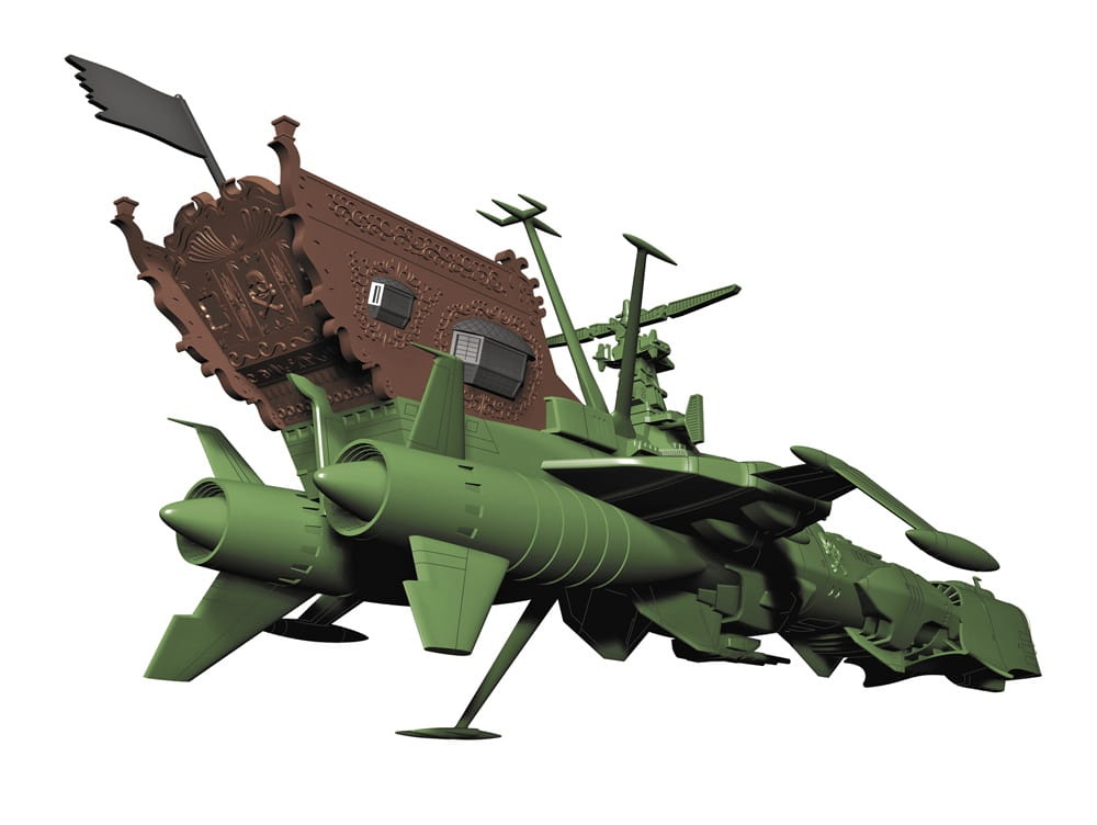 Zdjęcie dodatkowe produktu Pancernik kosmicznych piratów Arcadia (Galaxy Express 999) 1:2500 Hasegawa CW20