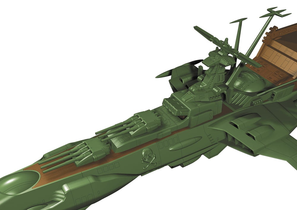 Zdjęcie dodatkowe produktu Pancernik kosmicznych piratów Arcadia (Galaxy Express 999) 1:2500 Hasegawa CW20