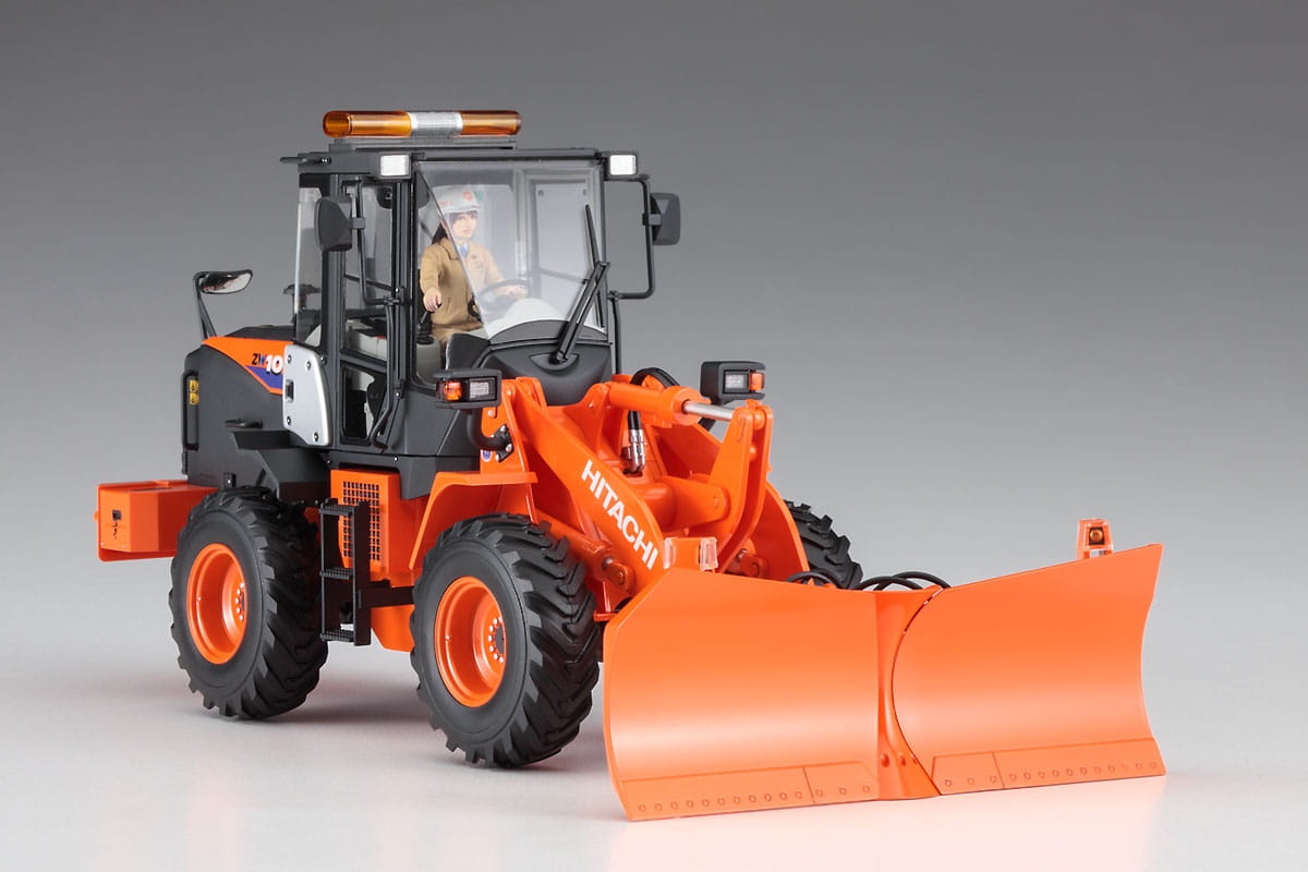 Zdjęcie dodatkowe produktu Hitachi Wheel Loader ZW100-6 Multiplow Working Machine 1:35 Hasegawa 66102