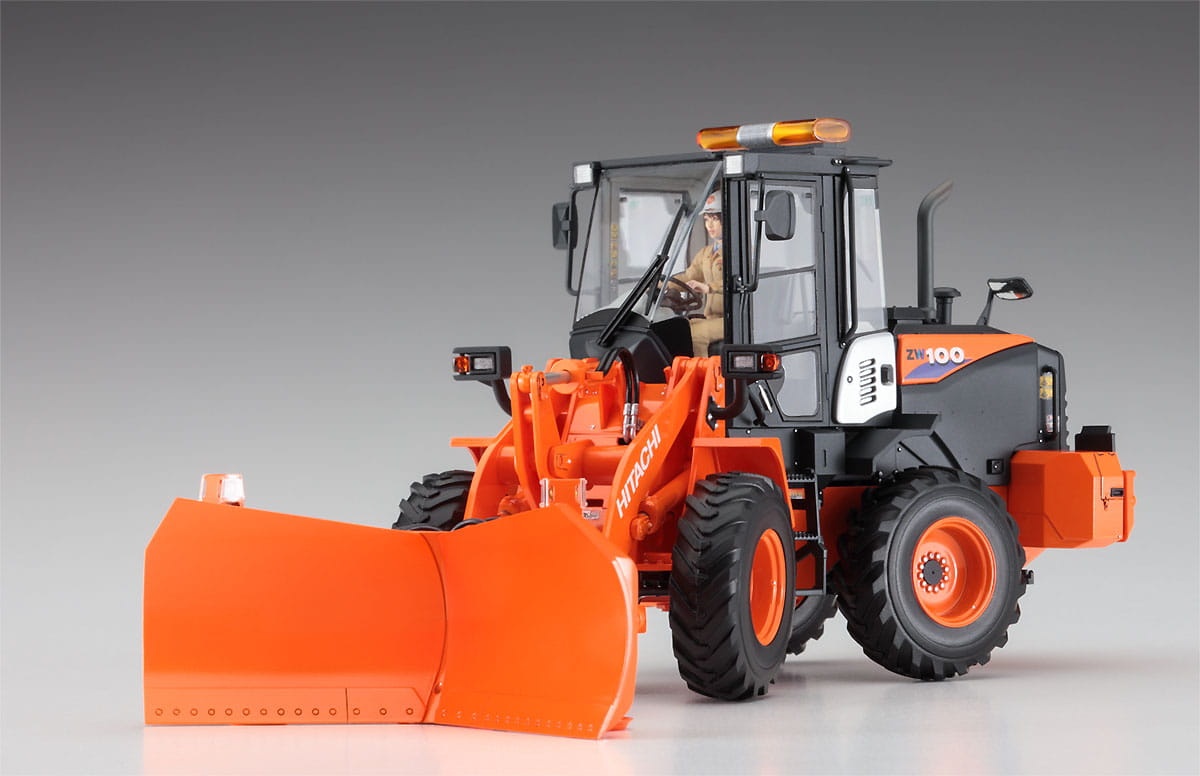 Zdjęcie dodatkowe produktu Hitachi Wheel Loader ZW100-6 Multiplow Working Machine 1:35 Hasegawa 66102
