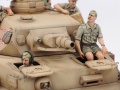 Zdjęcie dodatkowe produktu Panzerkampfwagen IV Ausf.F and Motorcycle Set North Africa 1:35 Tamiya 25208