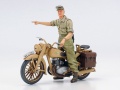 Zdjęcie dodatkowe produktu Panzerkampfwagen IV Ausf.F and Motorcycle Set North Africa 1:35 Tamiya 25208