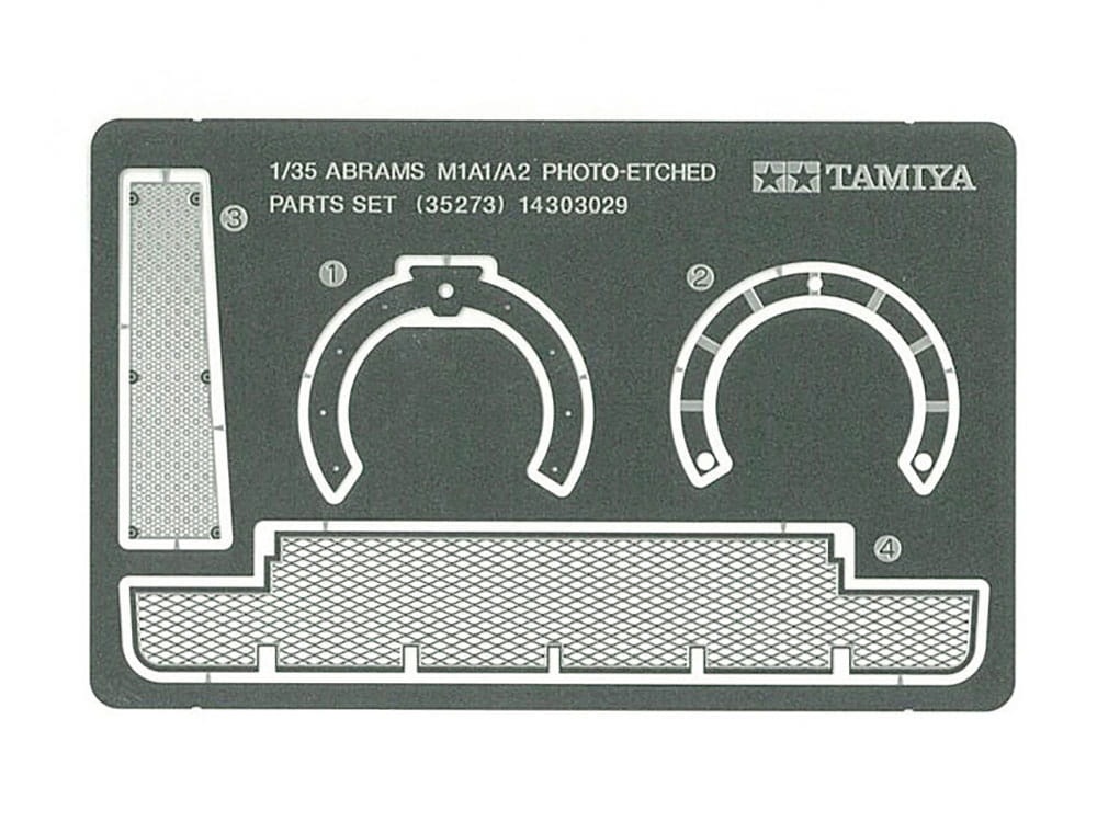 Zdjęcie dodatkowe produktu M1A1 Abrams Tank Ukraine 1:35 Tamiya 25216