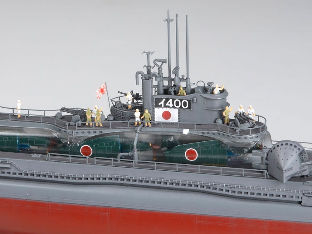 Zdjęcie dodatkowe produktu Japanese Navy Submarine I-400 (Special Edition) 1:350 Tamiya 25426