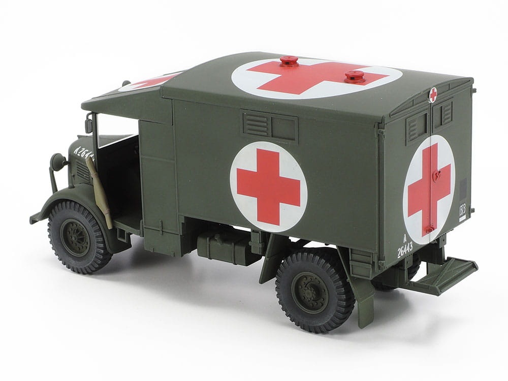 Zdjęcie dodatkowe produktu British 2-Ton 4x2 Ambulance 1:48 Tamiya 32605