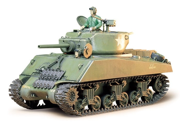 Zdjęcie główne produktu M4A3E2 Jumbo US Assault Tank 1:35 Tamiya 35139
