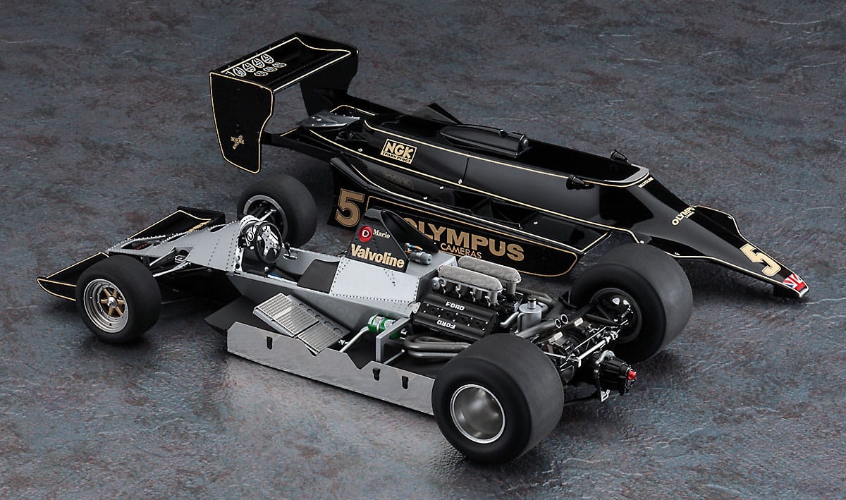 Zdjęcie dodatkowe produktu Lotus 79 (1978 German GP, Detail Up Version) 1:20 Hasegawa SP498