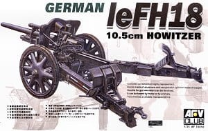 Zdjęcie główne produktu German leFH18 10.5cm Howitzer 1:35 AFV Club 35050