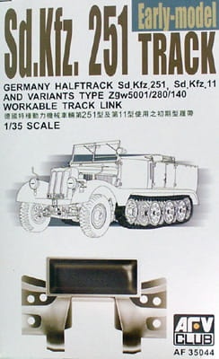 Sd.Kfz. 251 Track Workable 1:35 AFV Club 35044