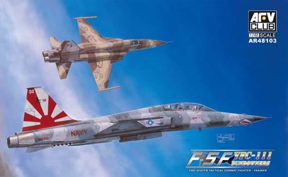 Zdjęcie główne produktu F-5F Tiger II (Shark Nose) VFC-111 (Sundowners) 1:48 AFV Club 48103