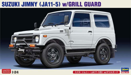 Suzuki Jimny (typ JA11-5) z osłoną grilla 1:24 Hasegawa 20650