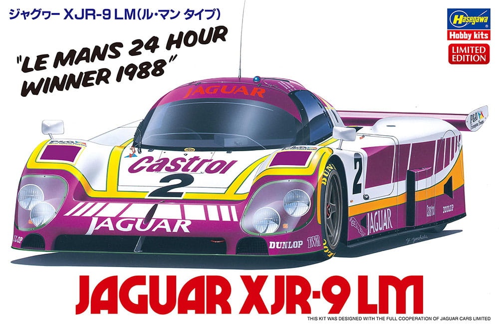 Zdjęcie główne produktu Jaguar XJR-9 LM (Le Mans) 1:24 Hasegawa 20654