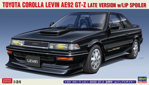 Toyota Corolla Levin AE92 GT-Z (late) 1:24 Hasegawa 20655