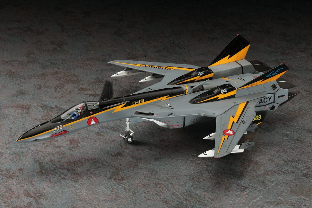 Zdjęcie dodatkowe produktu VF-19A SVF-569 Lightnings Macross Plus 1:72 Hasegawa 65799