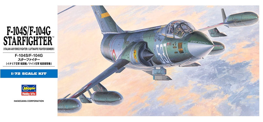 Zdjęcie główne produktu F-104S/F-104G Starfighter 1:72 Hasegawa D17
