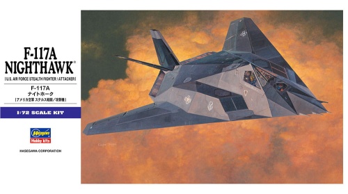 F-117A Nighthawk 1:72 Hasegawa E1