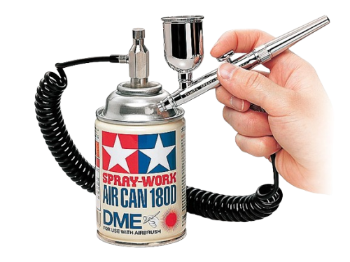 Aerograf Spray-Work HG Single Action Airbrush Set (180D) Tamiya 74525