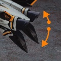 Zdjęcie dodatkowe produktu VF-25F/S Messiah (Macross Frontier) 1:72 Hasegawa 65724-24