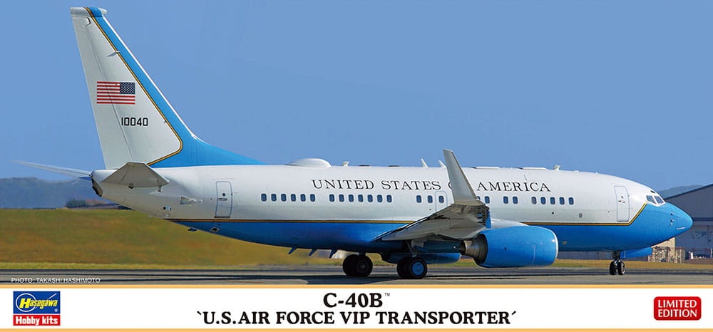 Zdjęcie główne produktu C-40B US Air Force VIP Transporter 1:200 Hasegawa 10848