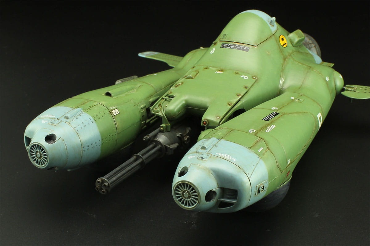 Zdjęcie dodatkowe produktu FALKE Model I Otsu Antigravity Armored Raider Pkf.85 (Maschinen Krieger) 1:20 Hasegawa 64115