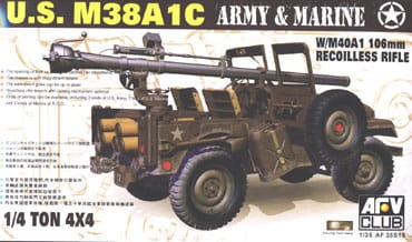 Zdjęcie główne produktu M38A1C US 4x4 1/4ton 1:35 AFV Club 35S19