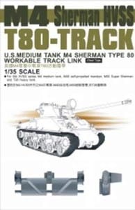 Zdjęcie główne produktu Track for M4 Sherman HVSS (T80-TRACK) 1:35 AFV Club 35032