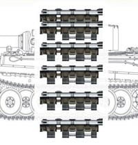 Track for Tiger I Early 1:35 AFV Club 35094