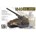 Zdjęcie główne produktu US M40 Big Shot 155mm Gun Motor Carriage 1:35 AFV Club 35031