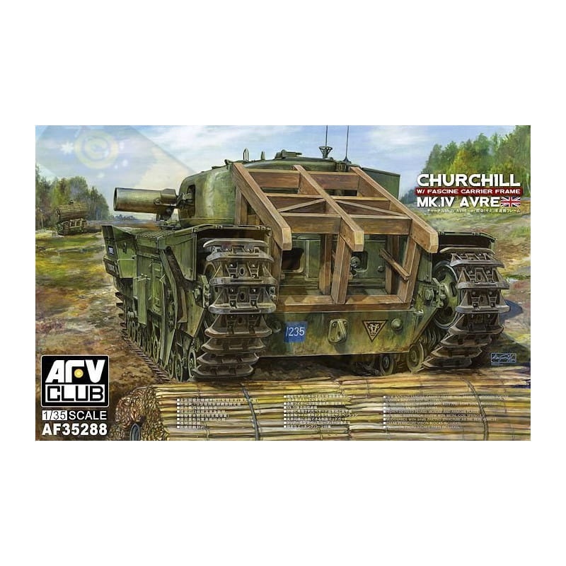 Zdjęcie główne produktu Churchill Mk IV.AVRE 1:35 AFV Club 35288