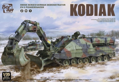 Kodiak Swiss Series/German Demonstrator EV-3 Pionierpanzer 2in1 1:35 Border Model BT011