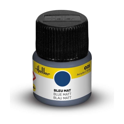 Heller farba akrylowa 025 Blue matowa 12ml