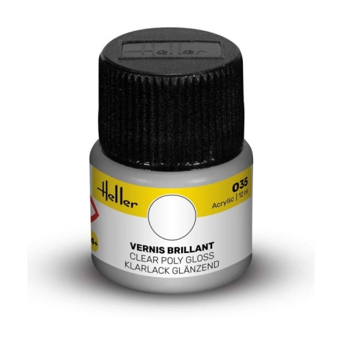 Heller farba akrylowa 035 Clear Poly błyszcząca 12ml