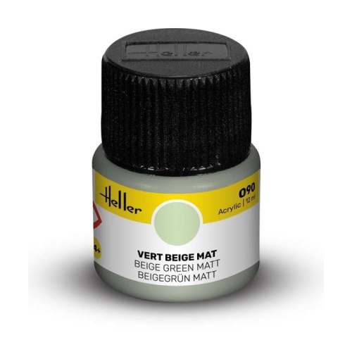 Heller farba akrylowa 090 Beige Green matowa 12ml