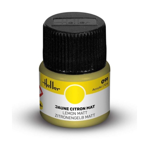Heller farba akrylowa 099 Lemon matowa 12ml