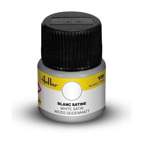 Heller farba akrylowa 130 White półmatowa 12ml