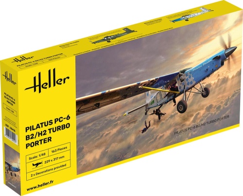 Pilatus PC-6 B2/H2 Turbo Porter 1:48 Heller 30410