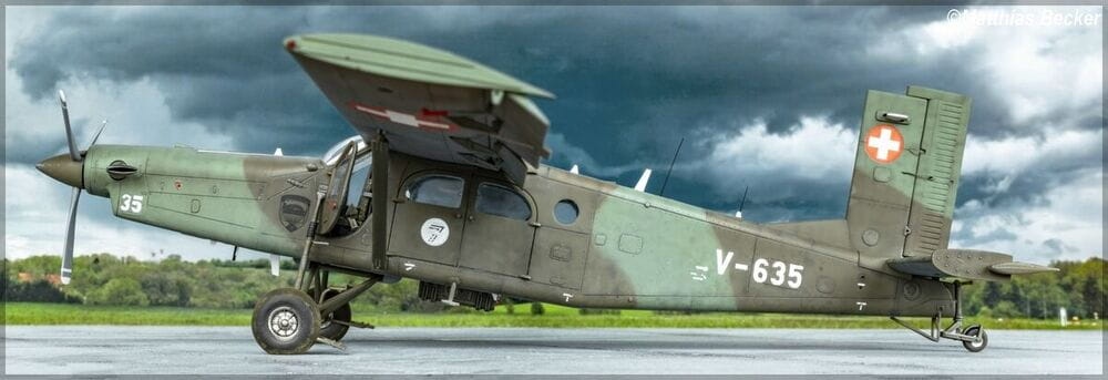 Zdjęcie dodatkowe produktu Pilatus PC-6 B2/H2 Turbo Porter 1:48 Heller 30410
