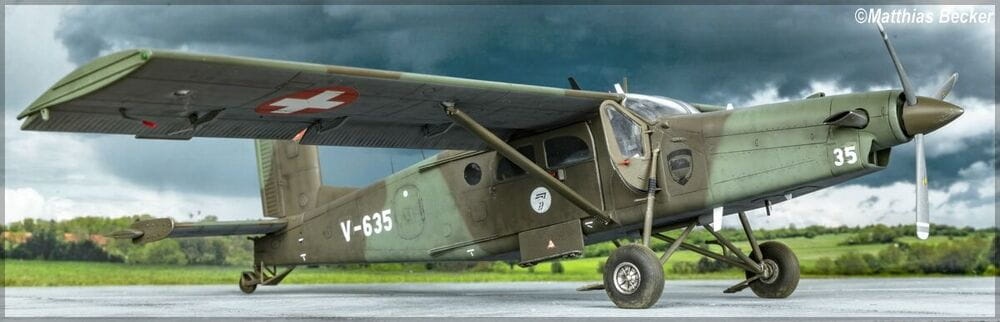 Zdjęcie dodatkowe produktu Pilatus PC-6 B2/H2 Turbo Porter 1:48 Heller 30410