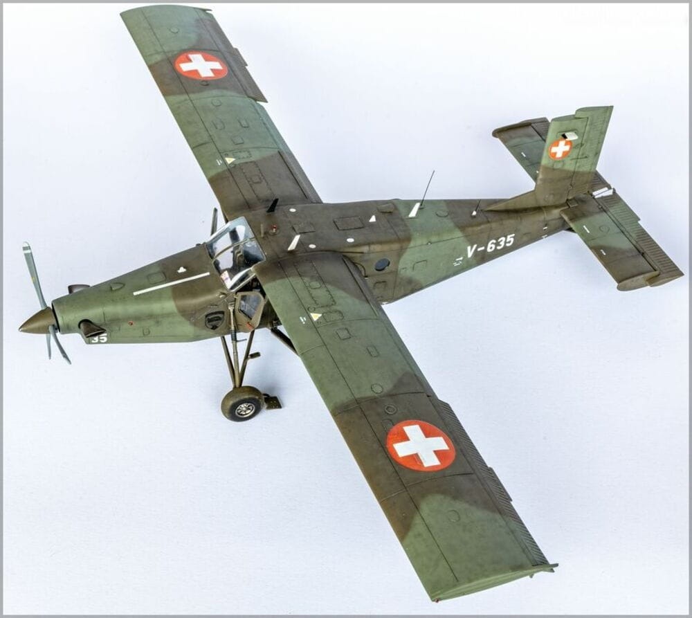Zdjęcie dodatkowe produktu Pilatus PC-6 B2/H2 Turbo Porter 1:48 Heller 30410
