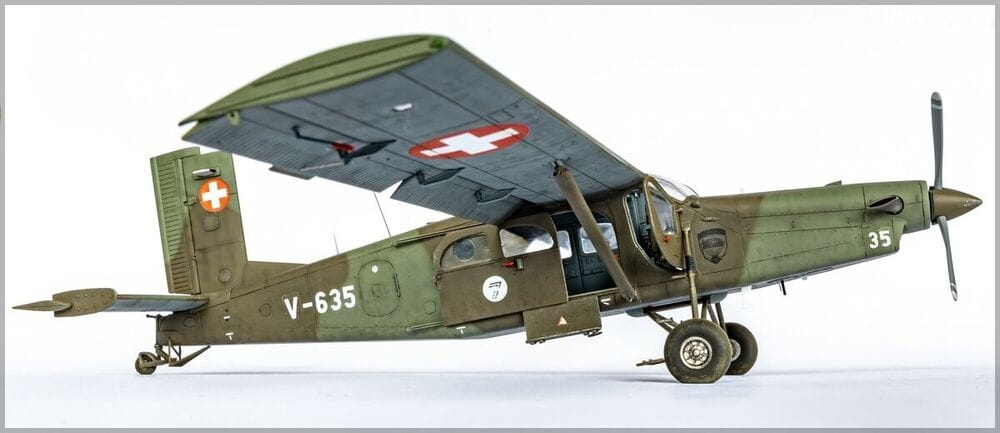 Zdjęcie dodatkowe produktu Pilatus PC-6 B2/H2 Turbo Porter 1:48 Heller 30410