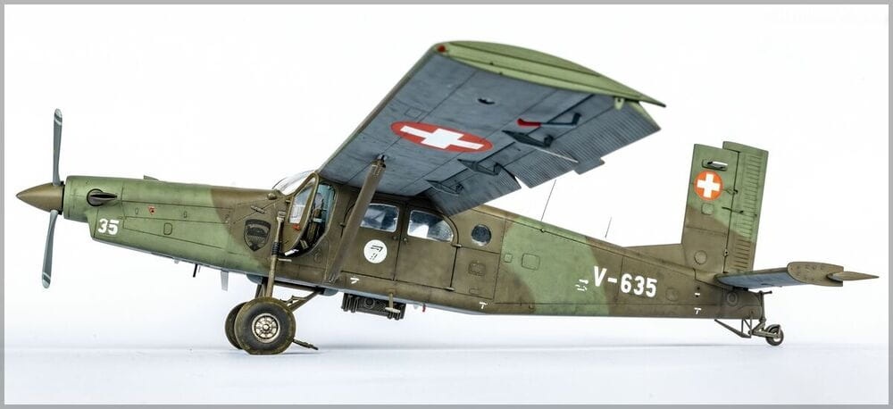 Zdjęcie dodatkowe produktu Pilatus PC-6 B2/H2 Turbo Porter 1:48 Heller 30410