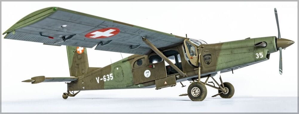 Zdjęcie dodatkowe produktu Pilatus PC-6 B2/H2 Turbo Porter 1:48 Heller 30410